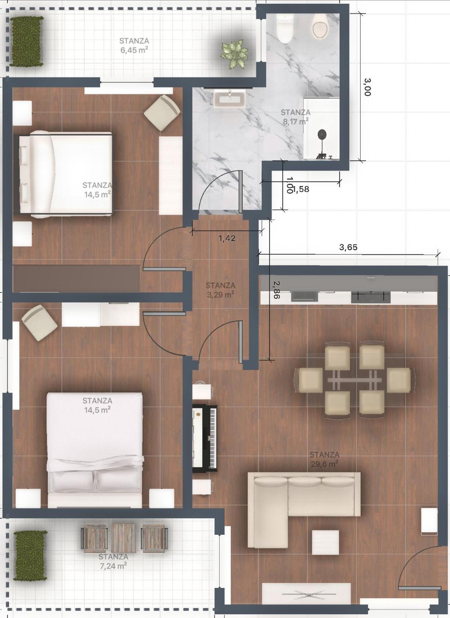 דירות מטרה Excellence, Free Parking, 3 Minutes Walking From Sassi מראה חיצוני תמונה